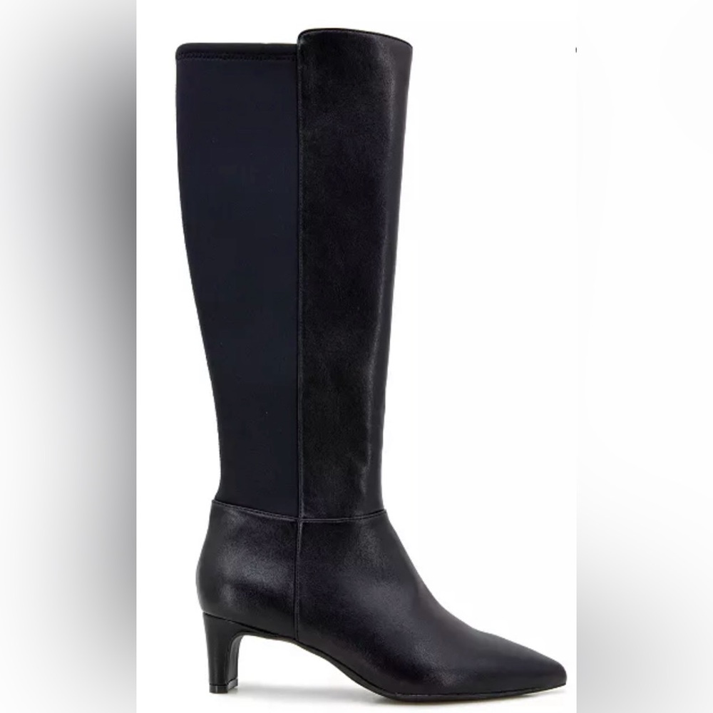 New Reaction Kenneth Cole Berry Tall Shaft dress Boots Sz 9.5 M